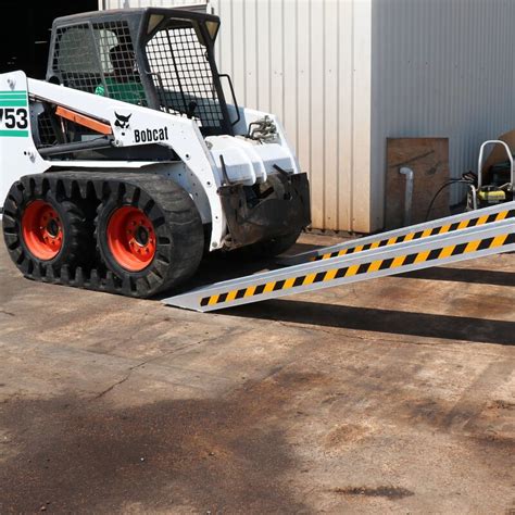 skid steer no ramps|aluminum ramps for skid steer.